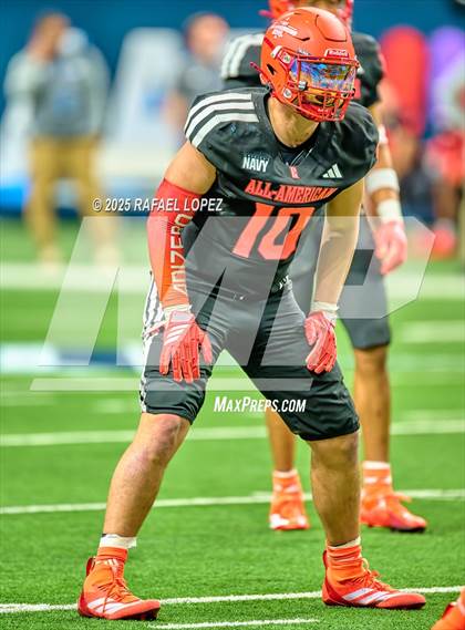 Thumbnail 2 in Navy All-American Bowl photogallery.