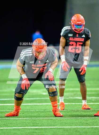 Thumbnail 2 in Navy All-American Bowl photogallery.
