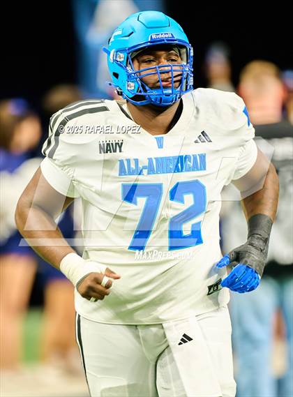 Thumbnail 1 in Navy All-American Bowl photogallery.