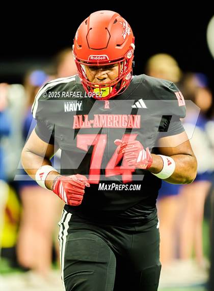 Thumbnail 2 in Navy All-American Bowl photogallery.