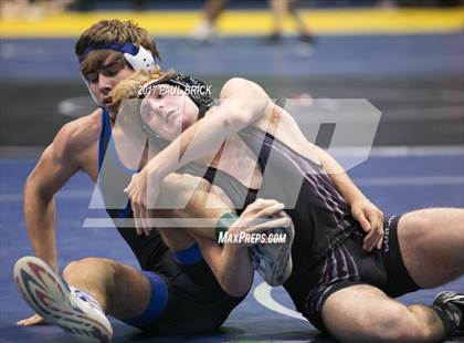 Thumbnail 2 in UIL Boys Wrestling Championships (Day 1) photogallery.