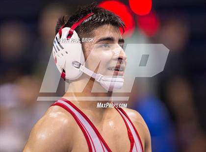 Thumbnail 1 in UIL Boys Wrestling Championships (Day 1) photogallery.