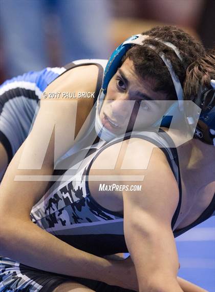 Thumbnail 1 in UIL Boys Wrestling Championships (Day 1) photogallery.