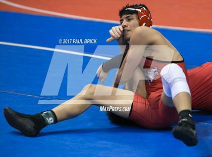 Thumbnail 1 in UIL Boys Wrestling Championships (Day 1) photogallery.