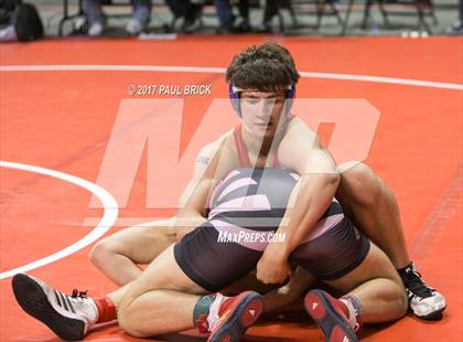 Thumbnail 2 in UIL Boys Wrestling Championships (Day 1) photogallery.