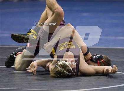 Thumbnail 1 in UIL Boys Wrestling Championships (Day 1) photogallery.