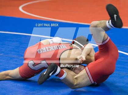 Thumbnail 3 in UIL Boys Wrestling Championships (Day 1) photogallery.