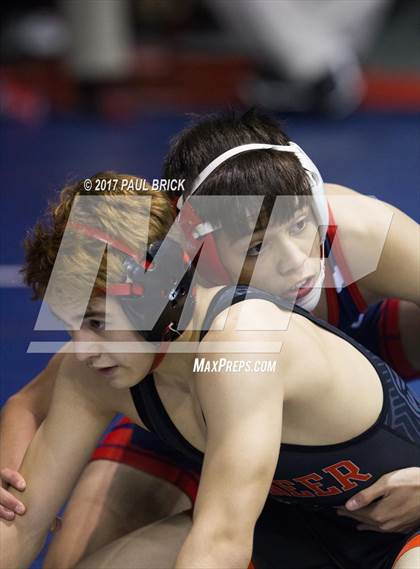 Thumbnail 3 in UIL Boys Wrestling Championships (Day 1) photogallery.