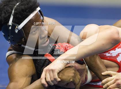 Thumbnail 1 in UIL Boys Wrestling Championships (Day 1) photogallery.