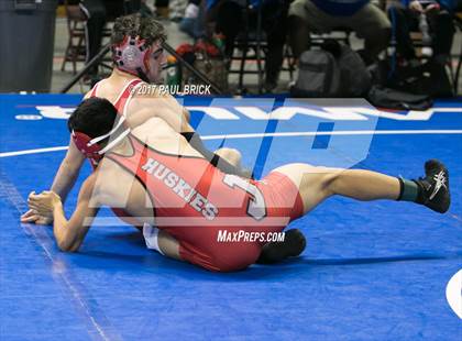 Thumbnail 1 in UIL Boys Wrestling Championships (Day 1) photogallery.