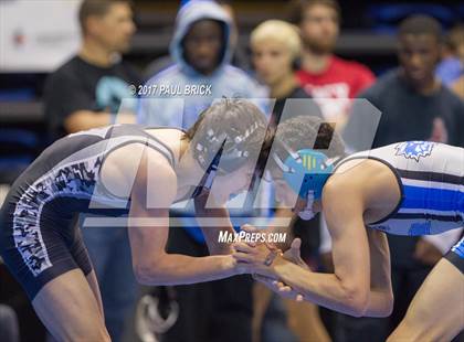 Thumbnail 1 in UIL Boys Wrestling Championships (Day 1) photogallery.