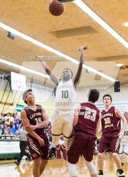 Thumbnail 1 in Cardinal Newman @ Moreau Catholic (CIF Regional DII Playoffs) photogallery.