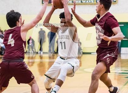 Thumbnail 1 in Cardinal Newman @ Moreau Catholic (CIF Regional DII Playoffs) photogallery.