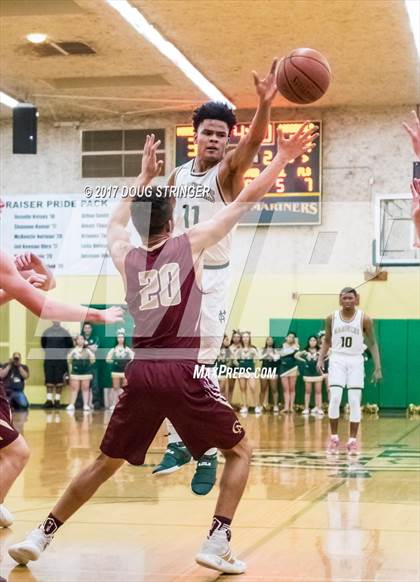 Thumbnail 1 in Cardinal Newman @ Moreau Catholic (CIF Regional DII Playoffs) photogallery.