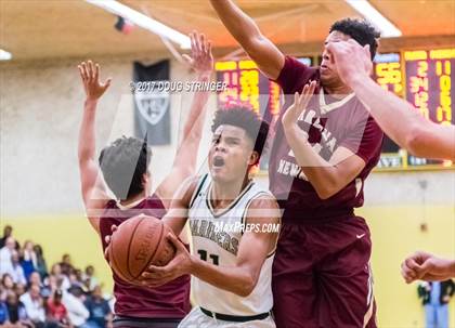 Thumbnail 1 in Cardinal Newman @ Moreau Catholic (CIF Regional DII Playoffs) photogallery.