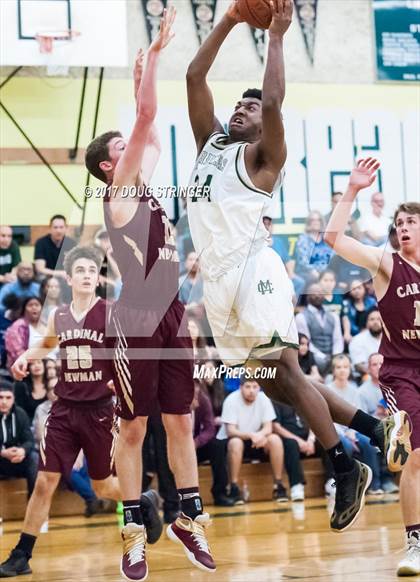 Thumbnail 1 in Cardinal Newman @ Moreau Catholic (CIF Regional DII Playoffs) photogallery.