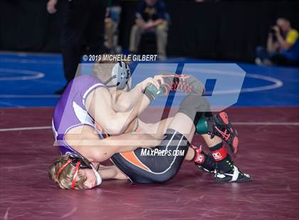 Thumbnail 2 in NYSPHSAA D2 Wrestling Championships (Semifinals 99 - 145 lbs) photogallery.