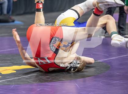 Thumbnail 2 in NYSPHSAA D2 Wrestling Championships (Semifinals 99 - 145 lbs) photogallery.