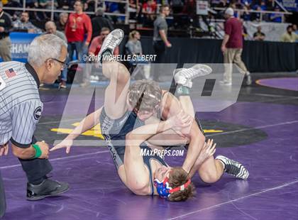 Thumbnail 2 in NYSPHSAA D2 Wrestling Championships (Semifinals 99 - 145 lbs) photogallery.