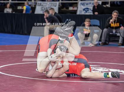 Thumbnail 2 in NYSPHSAA D2 Wrestling Championships (Semifinals 99 - 145 lbs) photogallery.