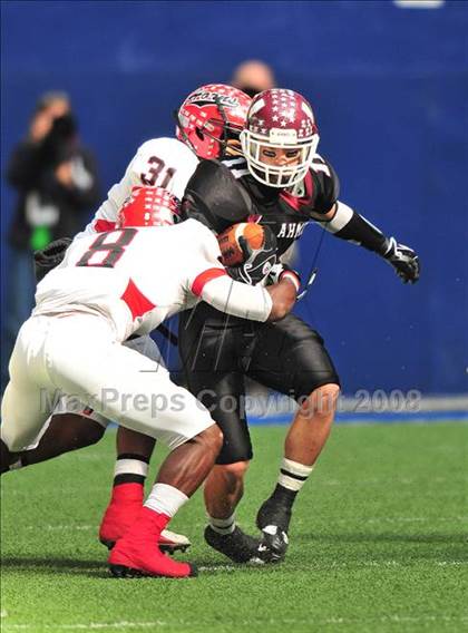 Thumbnail 2 in Cedar Hill vs. Wylie (Class 5A, Division II, Region 1 Quarterfinal) photogallery.