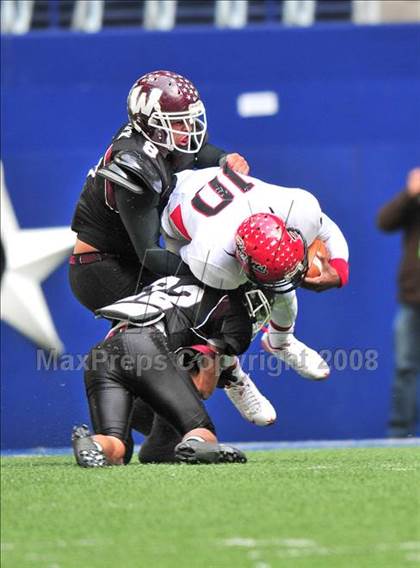 Thumbnail 3 in Cedar Hill vs. Wylie (Class 5A, Division II, Region 1 Quarterfinal) photogallery.