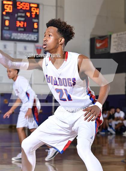 Thumbnail 3 in Pleasant Grove vs. Folsom (St. Hope Elite Classic) photogallery.