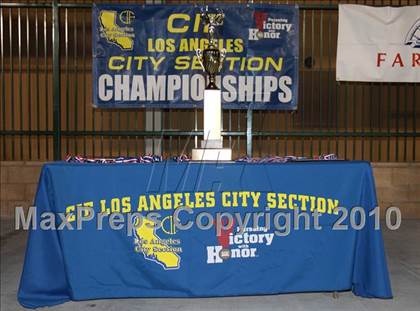 Thumbnail 2 in Birmingham vs Cleveland (CIF LA City Section Championship - Final) photogallery.