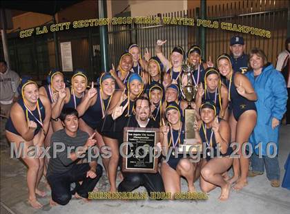 Thumbnail 3 in Birmingham vs Cleveland (CIF LA City Section Championship - Final) photogallery.