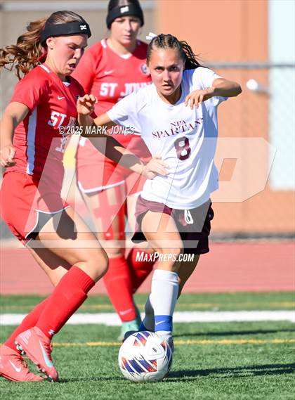 Thumbnail 3 in Northland Prep Academy vs. St. Johns (AIA 1A Final) photogallery.