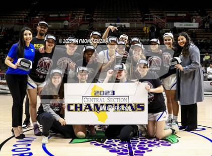 Thumbnail 1 in Porterville @ Bakersfield Christian (CIF CS Division 3 Championship) photogallery.
