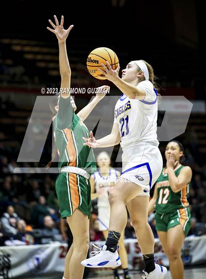 Thumbnail 2 in Porterville @ Bakersfield Christian (CIF CS Division 3 Championship) photogallery.