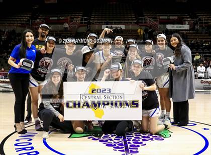 Thumbnail 3 in Porterville @ Bakersfield Christian (CIF CS Division 3 Championship) photogallery.