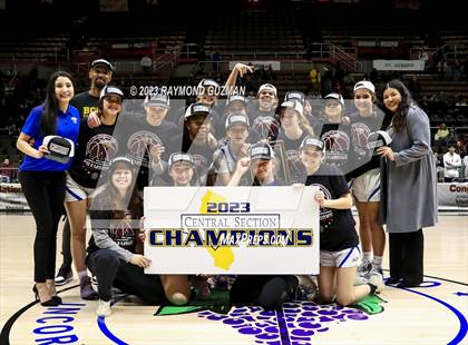 Thumbnail 1 in Porterville @ Bakersfield Christian (CIF CS Division 3 Championship) photogallery.