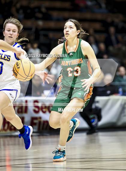 Thumbnail 1 in Porterville @ Bakersfield Christian (CIF CS Division 3 Championship) photogallery.