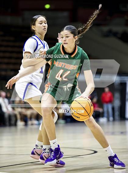 Thumbnail 2 in Porterville @ Bakersfield Christian (CIF CS Division 3 Championship) photogallery.