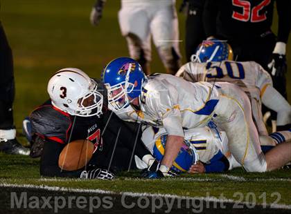 Thumbnail 3 in Wasco vs. Bakersfield Christian (CIF CS D4 Final) photogallery.