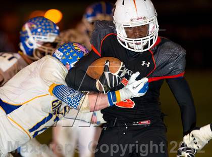 Thumbnail 3 in Wasco vs. Bakersfield Christian (CIF CS D4 Final) photogallery.