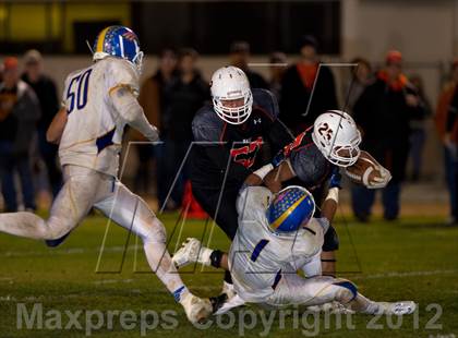 Thumbnail 3 in Wasco vs. Bakersfield Christian (CIF CS D4 Final) photogallery.