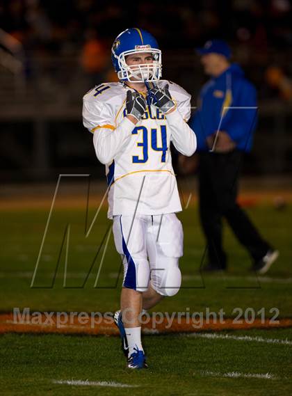 Thumbnail 1 in Wasco vs. Bakersfield Christian (CIF CS D4 Final) photogallery.
