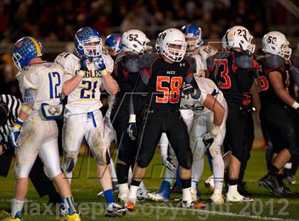 Thumbnail 2 in Wasco vs. Bakersfield Christian (CIF CS D4 Final) photogallery.