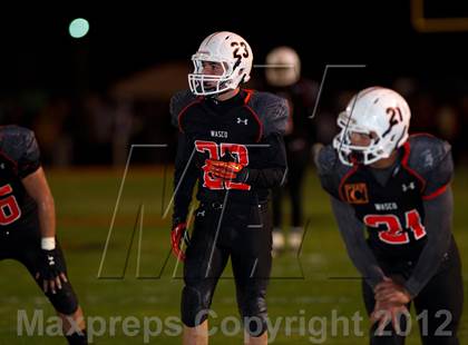 Thumbnail 1 in Wasco vs. Bakersfield Christian (CIF CS D4 Final) photogallery.