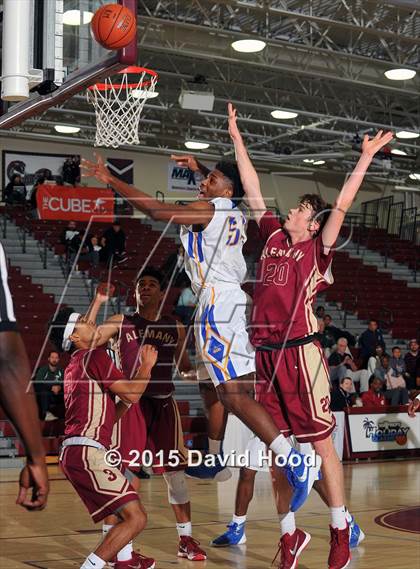 Thumbnail 2 in Alemany vs. King (MaxPreps Holiday Classic) photogallery.