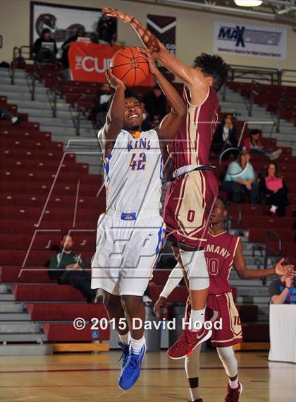 Thumbnail 1 in Alemany vs. King (MaxPreps Holiday Classic) photogallery.
