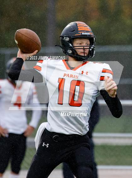 Thumbnail 1 in Paris @ Roxana (IHSA 3A First Round Playoffs) photogallery.