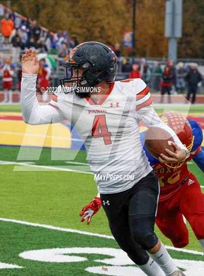 Thumbnail 1 in Paris @ Roxana (IHSA 3A First Round Playoffs) photogallery.
