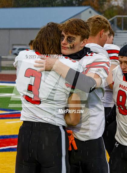 Thumbnail 3 in Paris @ Roxana (IHSA 3A First Round Playoffs) photogallery.