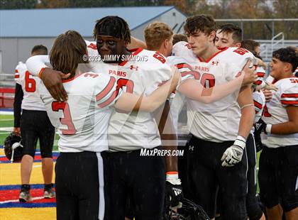 Thumbnail 3 in Paris @ Roxana (IHSA 3A First Round Playoffs) photogallery.