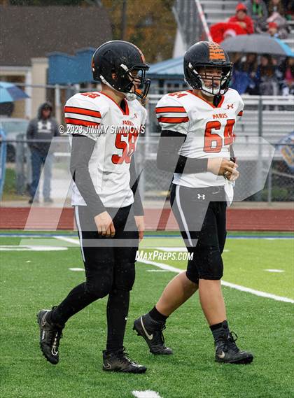 Thumbnail 3 in Paris @ Roxana (IHSA 3A First Round Playoffs) photogallery.