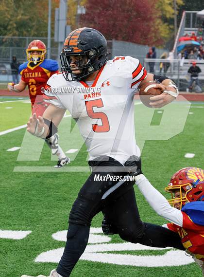 Thumbnail 2 in Paris @ Roxana (IHSA 3A First Round Playoffs) photogallery.